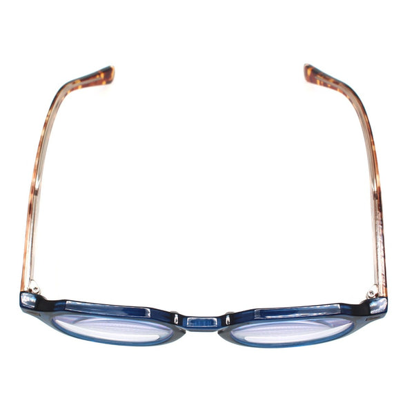 BENN | Matte Navy Blue | Matte Tortoise | Blue Light