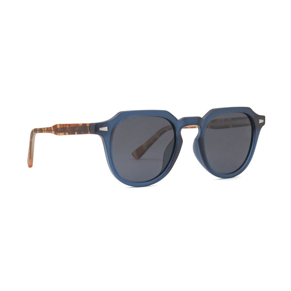 NELL | Matte Navy Blue | Matte Tortoise | Polarized Sunglasses