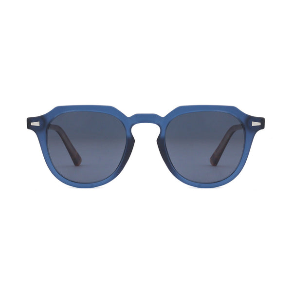 NELL | Matte Navy Blue | Matte Tortoise | Polarized Sunglasses