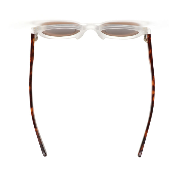 PEYTON | Clear Tortoise  | Brown Lens