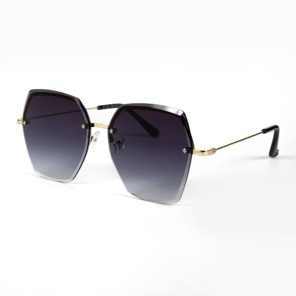 CICELY | Gold | Gradient Smoky Lens