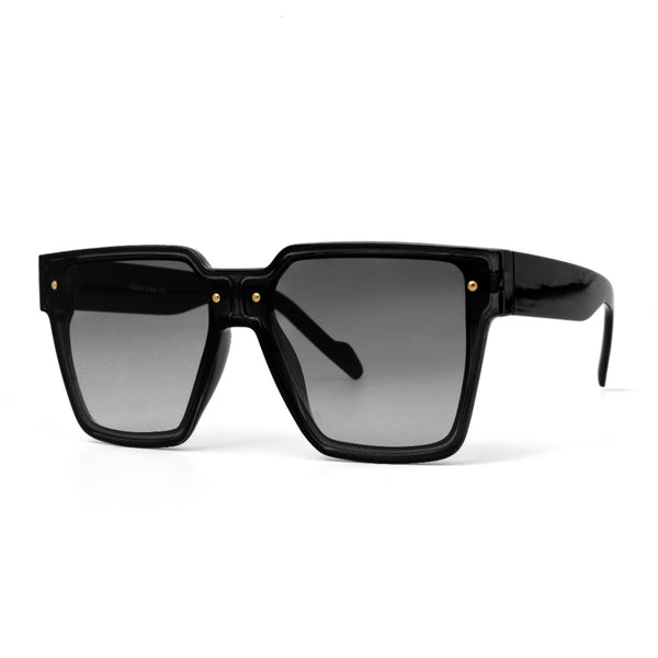 NAOMI | Black | Gradient Smoky Lens