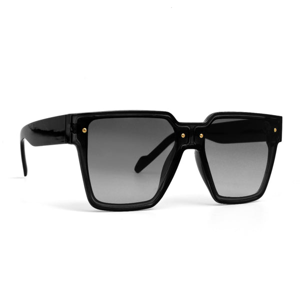 NAOMI | Black | Gradient Smoky Lens
