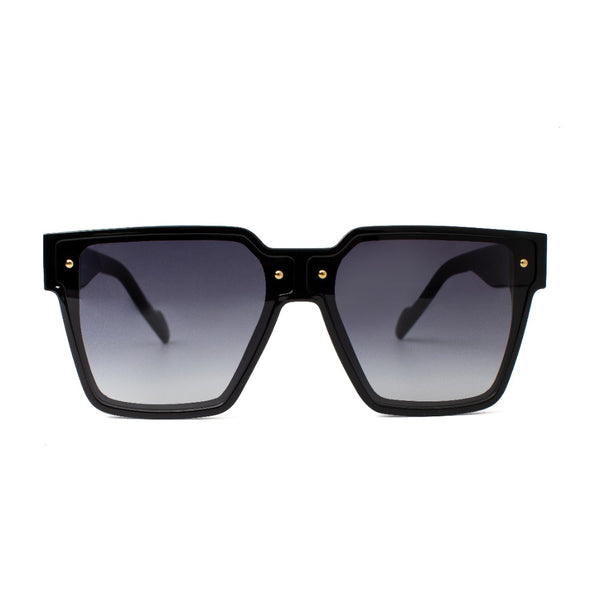 NAOMI | Black | Gradient Smoky Lens