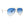 Load image into Gallery viewer, PIPPER | Gold | Gradient Blue Lens