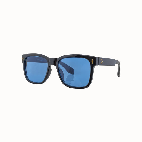 DAN | Black | Blue Lens