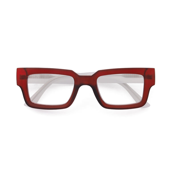 JONAH | Transparent Matte Cherry | Transparent Matte White | Blue Light