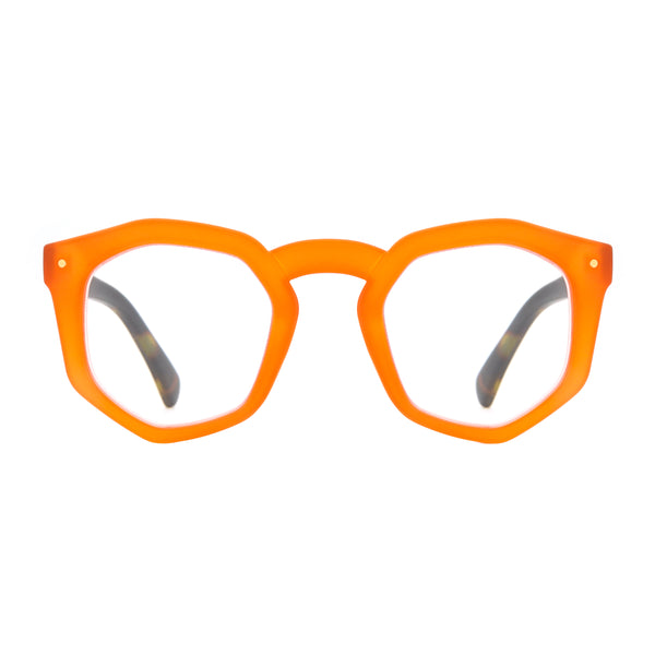 BLAIR | Matte Orange | Tortoise | Blue Light