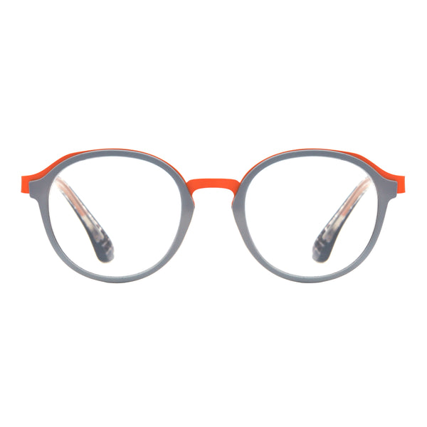 TEDDY | Grey | Orange Metal | Blue Light