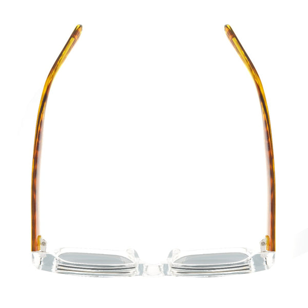CADE | Clear |Tortoise Temples |  Smokey Lens