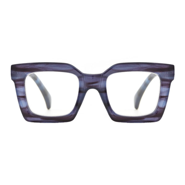 FIONA | Striped Blue | Blue Light