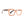 Load image into Gallery viewer, FIONA | Matte Peach | Tortoise Temples | Blue Light