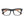 Load image into Gallery viewer, ALICE | Black | Tortoise Temples | Blue Light