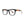Load image into Gallery viewer, ALICE | Black | Tortoise Temples | Blue Light