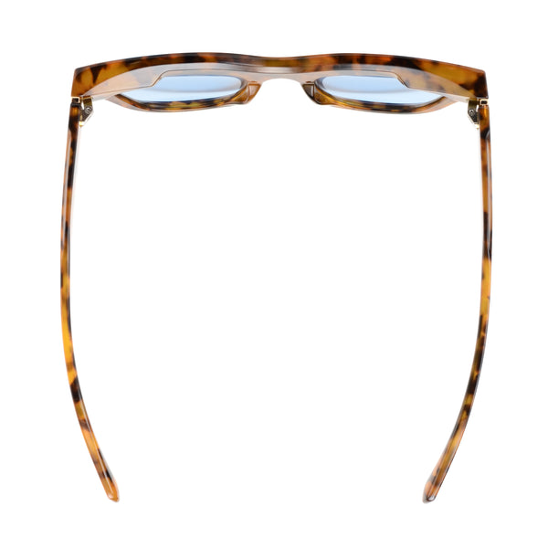 KELSEY | Light Tortoise | Blue Lens