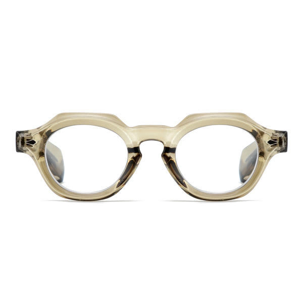 TOBY | Transparent Olive Green | Blue Light
