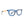 Load image into Gallery viewer, OLIVIA | Matte Transparent Blue | Matte Gold Temples |Blue Light