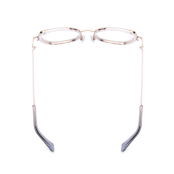 MELISSA | Gold Metal Frame | Clear