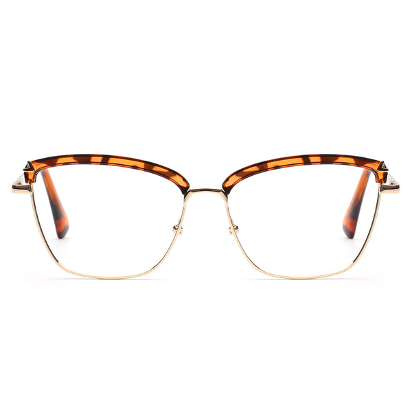 CLOVE | Tortoise Accent | Gold Metal Frame