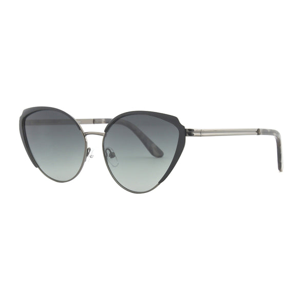 LOTUS | Gun Metal Frame | Black Tortoise Tips | Green Gradient Lens