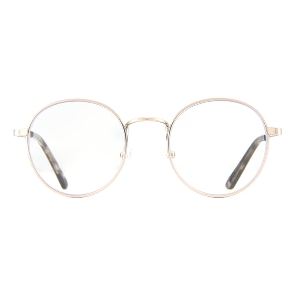 PRIYA | Silver Frame | Black Tortoise Tips | Blue Light