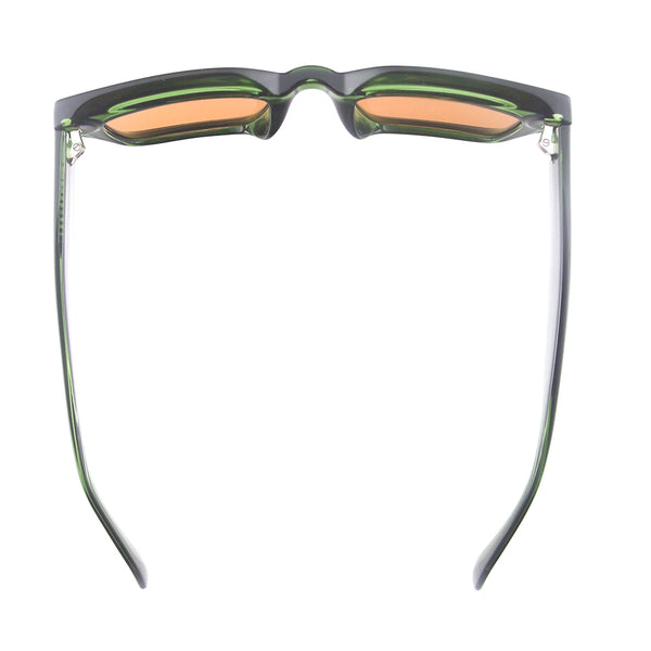 DYLAN | Transparent Green | Brown Polarized Lens