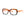 Load image into Gallery viewer, CHELSEA | Amber Clear Tortoise | Orange Vegan Leather