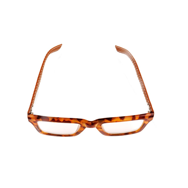 KAZ | Tortoise | Brown Vegan Leather