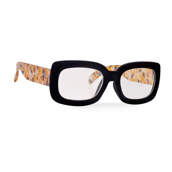 ISLA | Black | Ivory Orange Tortoise