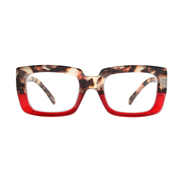 CASS | Bone Tortoise | Deep Red | Blue Light