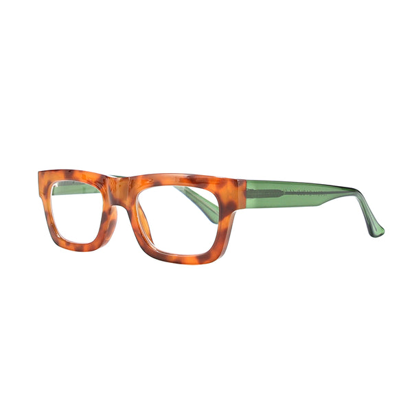 OLLIE | Amber Tortoise | Green | Blue Light