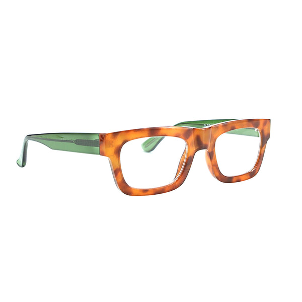 OLLIE | Amber Tortoise | Green | Blue Light