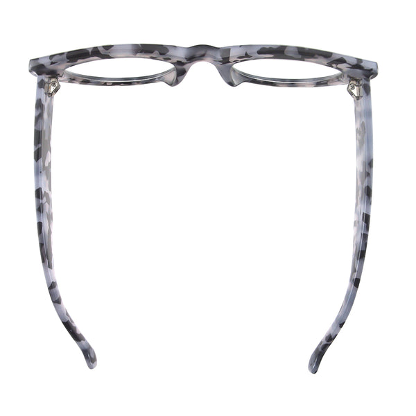 ADELINE | Light Grey Tortoise | Blue Light