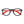 Load image into Gallery viewer, THEODORE | Black | Transparent Red | Blue Light