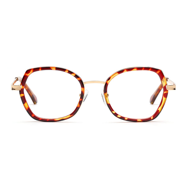MELISSA | Gold Metal Frame | Tortoise