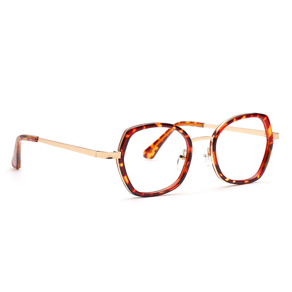 MELISSA | Gold Metal Frame | Tortoise