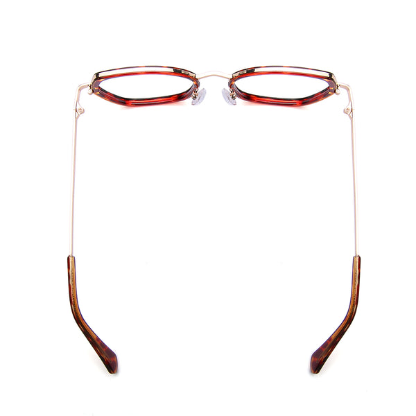 MELISSA | Gold Metal Frame | Tortoise