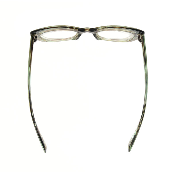 PORTIA | Green | Brown Stripes