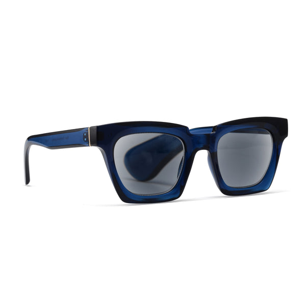 MATT | Transparent Navy Blue | Tinted Reader