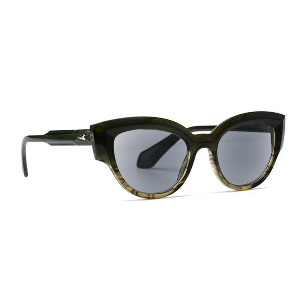 SIBEL | Gradient Emerald Green | Tinted Reader