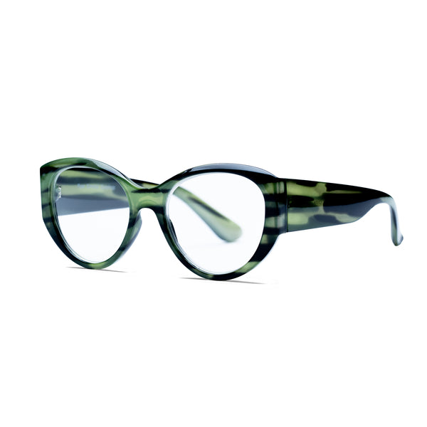 CAMILLA | Green | Black Streaks