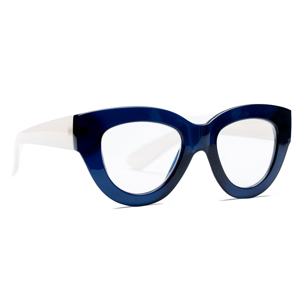 PAULINA | Navy | Ivory | Blue Light