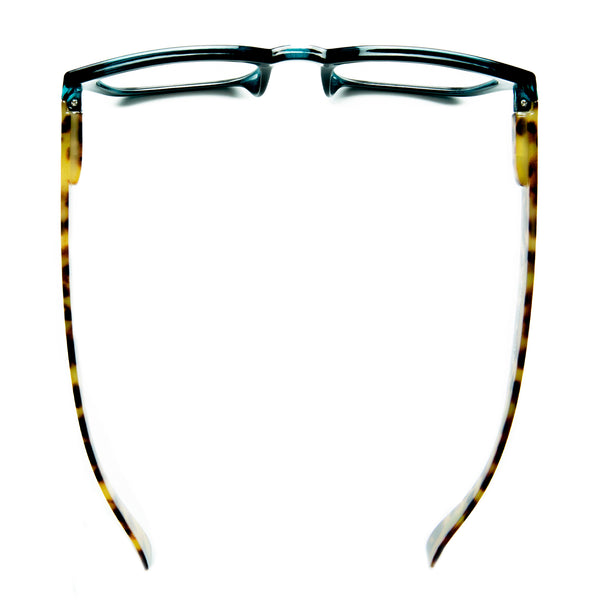 HARRISON | Dark Forest Green | Tortoise | Blue Light