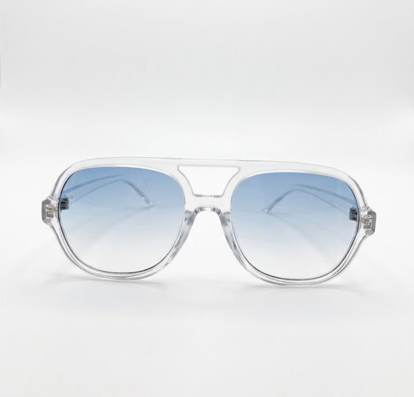 ARANA | Clear | Light Blue Lens
