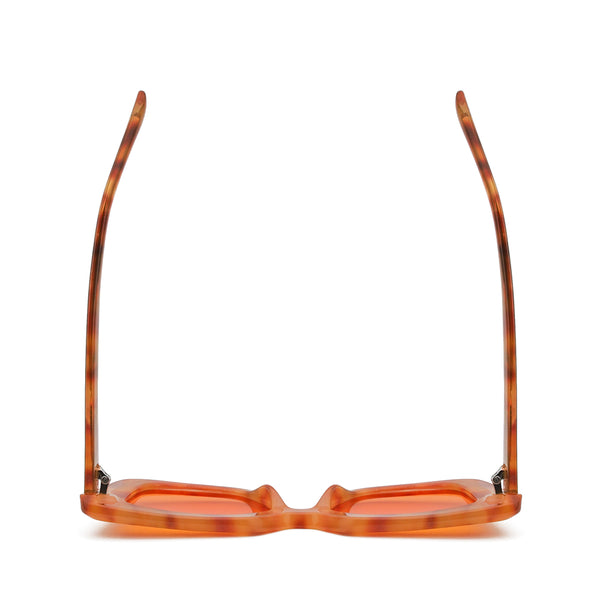 MONIQUE | Amber Tortoise | Orange Lens