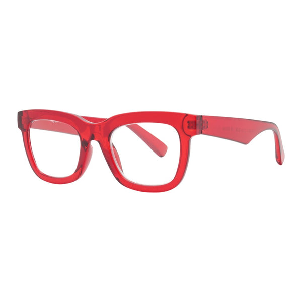 STELLA | Transparent Red | Blue Light