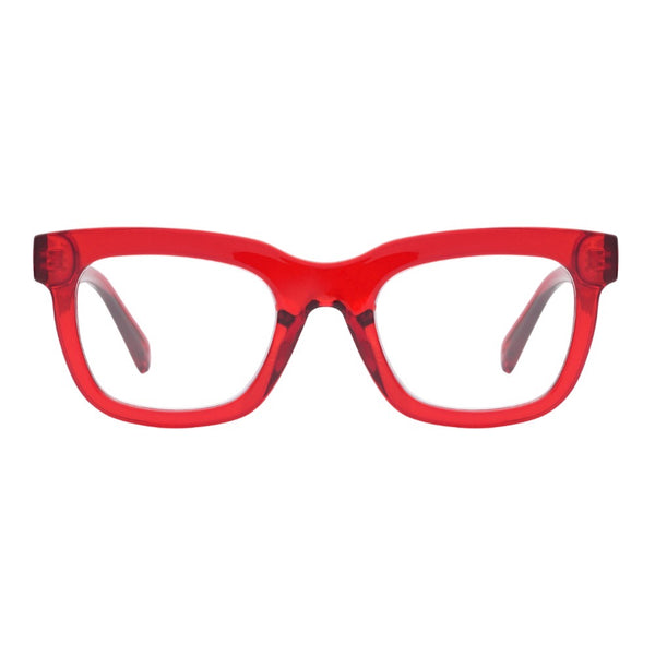 STELLA | Transparent Red | Blue Light