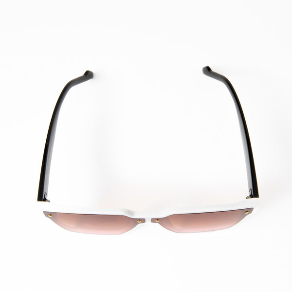 NAOMI | White | Black | Brown Lens