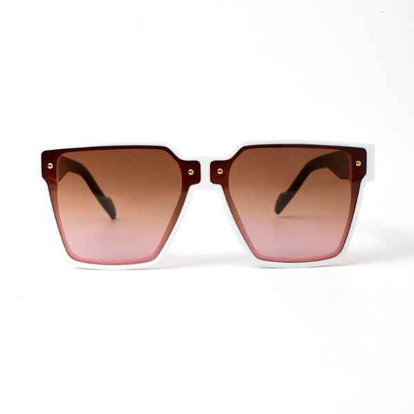 NAOMI | White | Black | Brown Lens