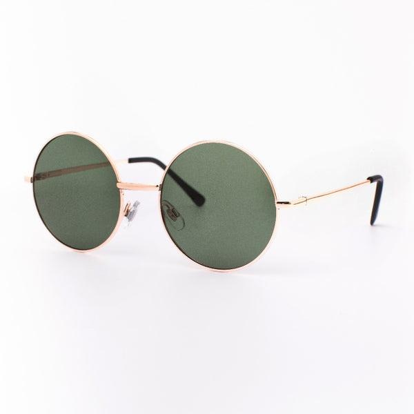 COOPER | Rose Gold | Green Lens